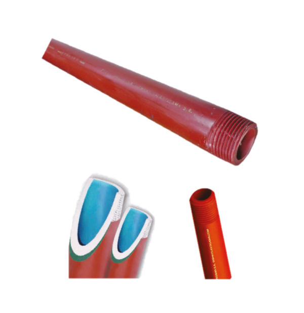 TUBO PP ROSC CUATRITUBO 1 1/2"x6m PLASTIGAMA