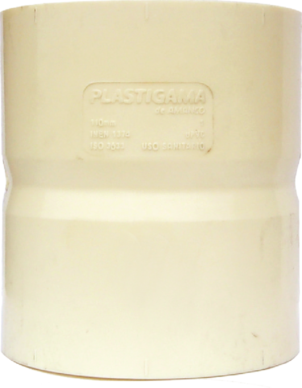 UNION PVC DESAGUE 75mm CC PLASTIGAMA