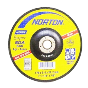 DISCO DESBASTE METAL BDA640 4 1/2"x1/4"x7/8"NORTON