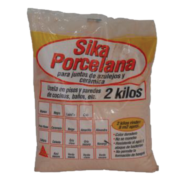 SIKA PORCELANA ALMENDRA 2kg TC/04M