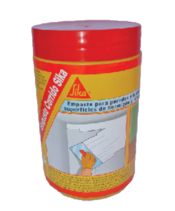 SIKA EMPASTE CORRIDO 1.5kg P/PAREDES Y TUMBADOS TC/6M